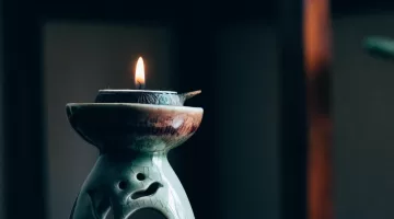 meditación con velas